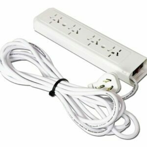 Zapatilla Prolongador 4 Tomas 1.5mts Protector Térmico Kalop Blanca - comprar online