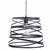 Artefacto colgar 1xE27 Persa metal "NEGRO BRILLANTE" (LK) - comprar online