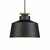 Artefacto colgar 1xE27 Zarek "NEGRO MATE" (LK) - comprar online