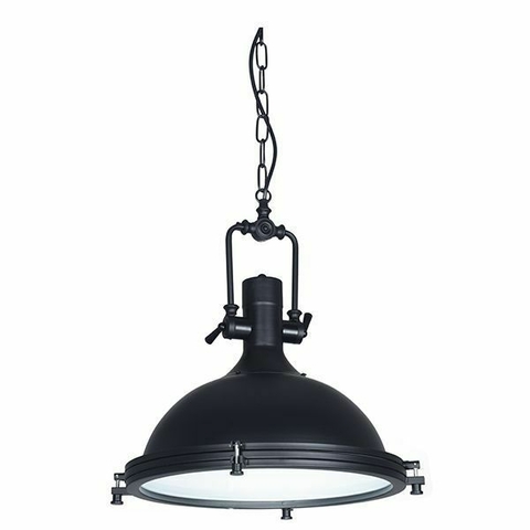 Artefacto colgar 1xE27 Terastia "NEGRO MATE" (LK) - comprar online