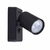 Aplique de pared 1xGU10 rectg 132x55 movil "NEGRO" (LK) - comprar online