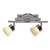 Aplique Led Integrado 2 x 4,2W. 3000K Niquel Mate "Cap" (CI) - comprar online