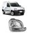 Optica Derecha Renault Kangoo Sportway 1996 1997 1998 1999 - comprar online