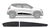 Juego X2 Calco Puerta Tras/del Derecha Renault Kwid Original