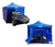 Gazebo Carpa 3x3 Bolso 4 Paredes Impermeable Reforzado Azul