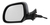 Espejo Exterior Con Control Izquierdo Renault Duster Oroch - comprar online