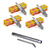 Kit X4 Bujias + Llave Sacabujias Fluence Motor 1.6 16v K4m