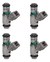 Kit X4 Inyectores Combustible Renault Symbol 1.6 16v K4m