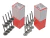 Kit 16 Valvula Admision Escape Clio 2 1.6 16v K4m Mahle