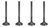 Kit X4 Valvulas Escape Renault R9 11 19 Clio Hasta 1999 1.6 - comprar online