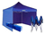 Gazebo Carpa 3x3 Bolso 4 Paredes Impermeable Reforzado Verde