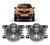 Juego Faros Auxiliares Antiniebla Renault Kwid 2017 2018 19