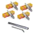 Bujias X4 + Llave Sacabujias Kangoo Megane I 1.6 16v K4m