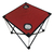 Imagen de Mesa De Tela Plegable Con Portavasos Con Funda Roja Iael