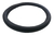 Funda Cubre Volante Simil Cuero Ecologico Negro Auto Costura