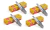 Kit X4 Bujias Renault Motor 2.0 16v F4r Ngk