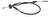 Cable Embrague Renault R21 Modelo Nuevo Con Regulador 1360mm