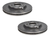 Kit X 2 Disco Freno Ventilado Renault Sandero 259mm Original