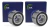 Kit X2 Ruleman Renault R9 R19 Clio Kangoo Megane Twingo