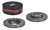 Juego Kit X 2 Discos De Freno Delanteros Renault Symbol