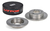 Kit X 2 Discos Freno Solido Delantero Renault Kwid