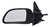 Espejo Exterior Izquierdo Renault R19 1993 Al 2000 Manual - comprar online