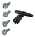 Kit Llave Bulon Centro Llanta Renault Todos Taxim