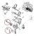 Kit Reparacion Selectora Renault 9 11 19 Clio Megane Kangoo - comprar online