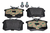 Juego Pastillas De Freno Traseras Megane 2 1.6 16v Original - comprar online