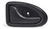 Manija Interior Izquierda Renault Megane Hasta 2007 Negra - comprar online