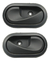 Kit X 2 Manija Interior Puerta Renault Kangoo 3 P/varilla