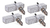 Kit X 4 Bujia Encendido Renault Megane K7m 1.6 8v Original
