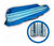 Imagen de Gazebo Carpa 3x3 Bolso 4 Paredes Impermeable Reforzado Azul