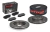 Kit X2 Discos Y Pastillas P/ Renault Captur 1.6 16v H4m