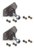 Kit 2 Rotulas Inferior Renault R12 - comprar online
