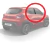Calco Banda Decorativa Parante Trasero Derecho Renault Kwid