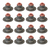 Kit 16 Reten De Valvula Renault Fluence 2.0 16v F4r Original