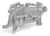 Soporte Izquierdo Motor Caja Renault Clio 2 Kangoo Aluminio en internet