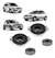 Kit 2 Cazoletas Amortiguador Corsa Celta Fun C/crapodina