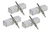 Kit X 4 Bujias Precalentamiento Renault Megane 2 1.5 Dci K9k