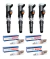 Juego 4 Bobinas Y Bujías Renault Kangoo 1.6 16v K4m Gnc - comprar online