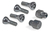 Juego Bulones Antirrobo Seguridad Renault Kangoo Clio 19mm