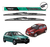 Kit X2 Escobillas Parabrisas Delanteras Renault Clio 2 Mio