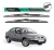 Juego Kit Escobillas Renault Megane 2000 2001 2002 2003 2004