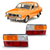 Kit X 2 Faro Trasero Renault R12 Tricolor 78 79 80 81 82 83