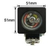Faro Led Cuadrado 10w 1 Led Auto 4x4 5,1 X 5,1cm Iael en internet