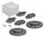 Kit Discos Y Pastilla Renault Megane Ii Cabrio 2000 259mm