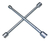 Llave Cruz Pintada 4 Bocas 17mm 19mm 21mm 23mm Reforzada - comprar online