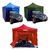 Gazebo Carpa 3x3 Bolso 4 Paredes Impermeable Reforzado Verde en internet