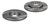Kit 2 Discos De Freno Del P/ Volkswagen Gol Saveiro 1.6 2008
